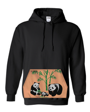 Load image into Gallery viewer, Hoodie enfant à poche Jungle