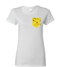 Load image into Gallery viewer, T-shirt à poche femme Juicy fruit
