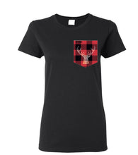 Load image into Gallery viewer, T-shirt à poche pour femme En foret
