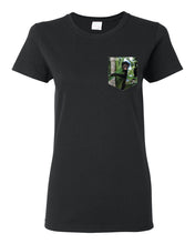 Charger l&#39;image dans la galerie, T-shirt à poche femme Jungle
