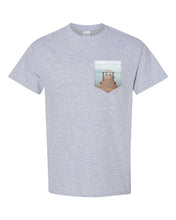 Load image into Gallery viewer, T-shirt à poche enfant nature
