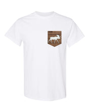 Charger l&#39;image dans la galerie, T-shirt à poche pour homme En forest
