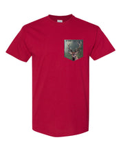 Charger l&#39;image dans la galerie, T-shirt à poche pour homme En forest
