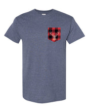Charger l&#39;image dans la galerie, T-shirt à poche pour homme En forest
