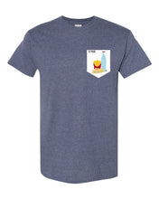 Charger l&#39;image dans la galerie, T-shirt à poche enfant Grosse bouffe
