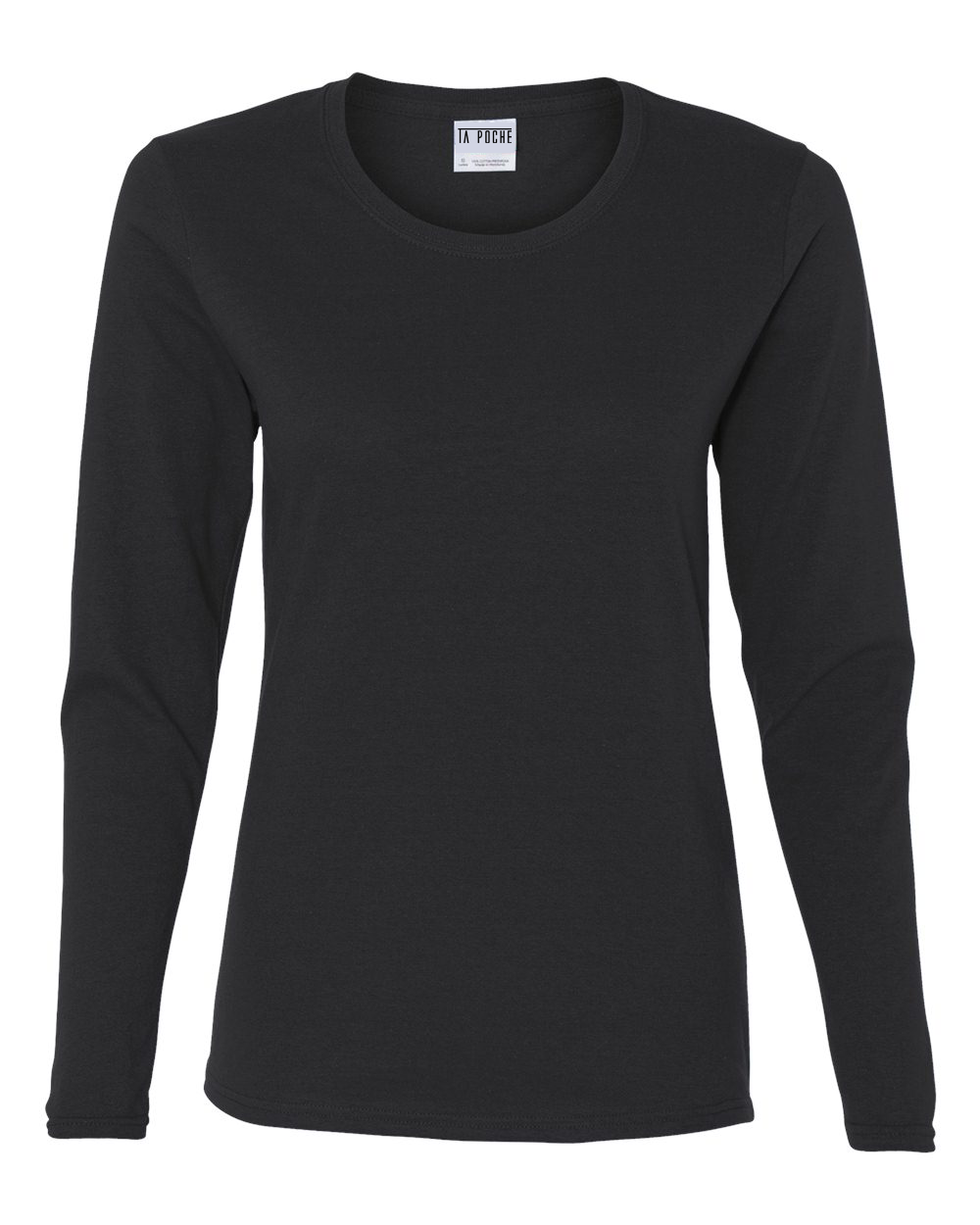 Chandail noir manche longue femme new arrivals