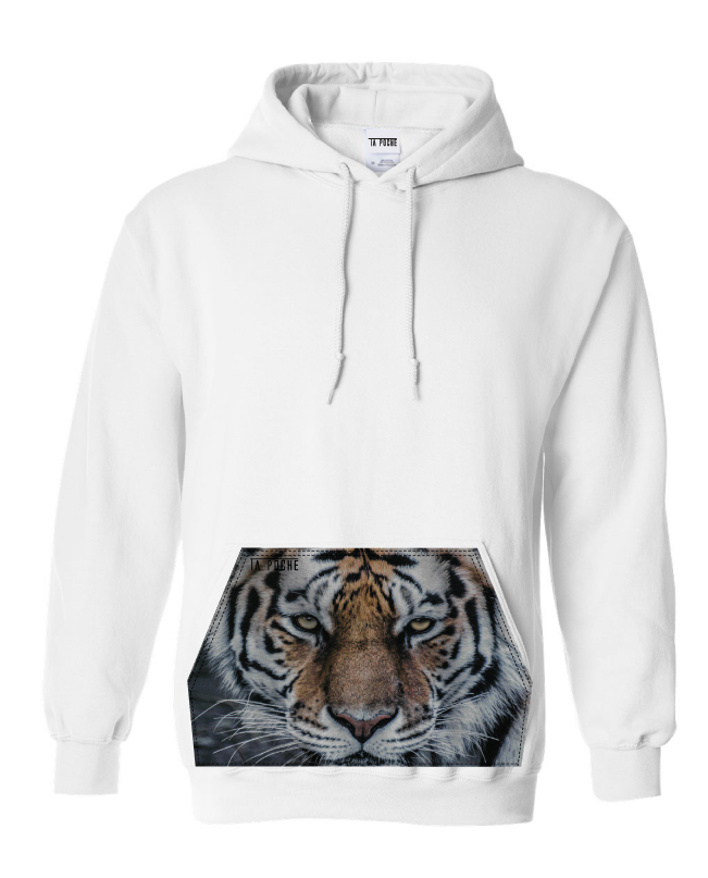 Hoodie unisexe à poche Jungle