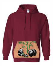 Load image into Gallery viewer, Hoodie unisexe à poche Jungle
