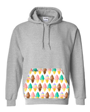 Load image into Gallery viewer, Hoodie unisexe à poche Grosse bouffe
