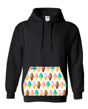 Load image into Gallery viewer, Hoodie unisexe à poche Grosse bouffe
