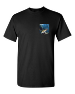 T-shirt à poche pour enfant En forest