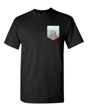 Load image into Gallery viewer, T-shirt à poche enfant nature
