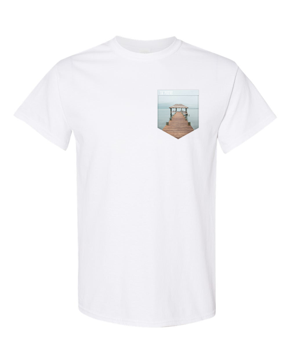 T-shirt à poche enfant nature