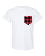 Load image into Gallery viewer, T-shirt à poche unisexe taille plus Les motifs
