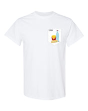 Charger l&#39;image dans la galerie, T-shirt à poche unisexe taille plus Grosse bouffe
